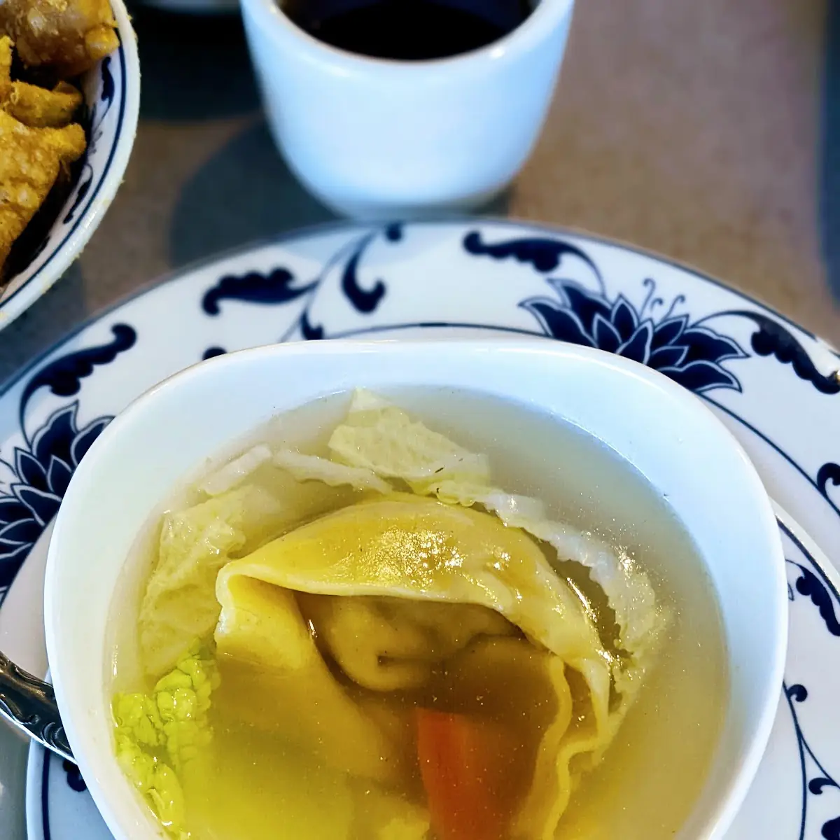wonton egg drop soup 云吞蛋花汤